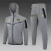 Paris Saint - Germain Hooded Sports Jacket 2024/25 - Grey