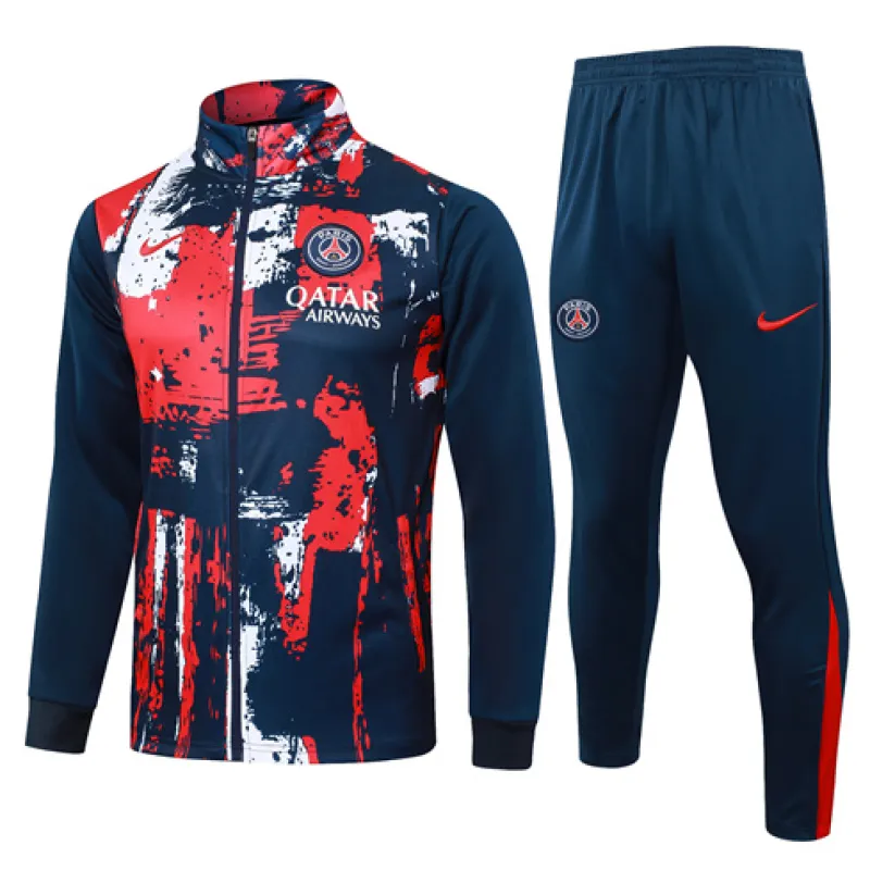 Chaqueta deportiva para niños de Paris Saint-Germain 2024/25 - Azul