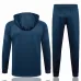 Vêtements de sport à capuche pour enfants de Paris Saint-Germain 2024/25 - Bleu
