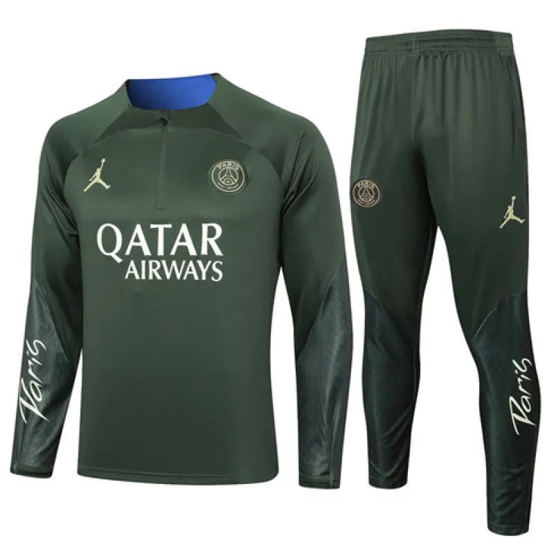 Paris Saint-Germain children's sportswear 2024/25 - green