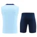 Paris Saint-Germain Shorts- und Weste-Set 2024/25 - Blau