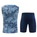 Paris Saint-Germain Shorts- und Weste-Set 2024/25 - Blau