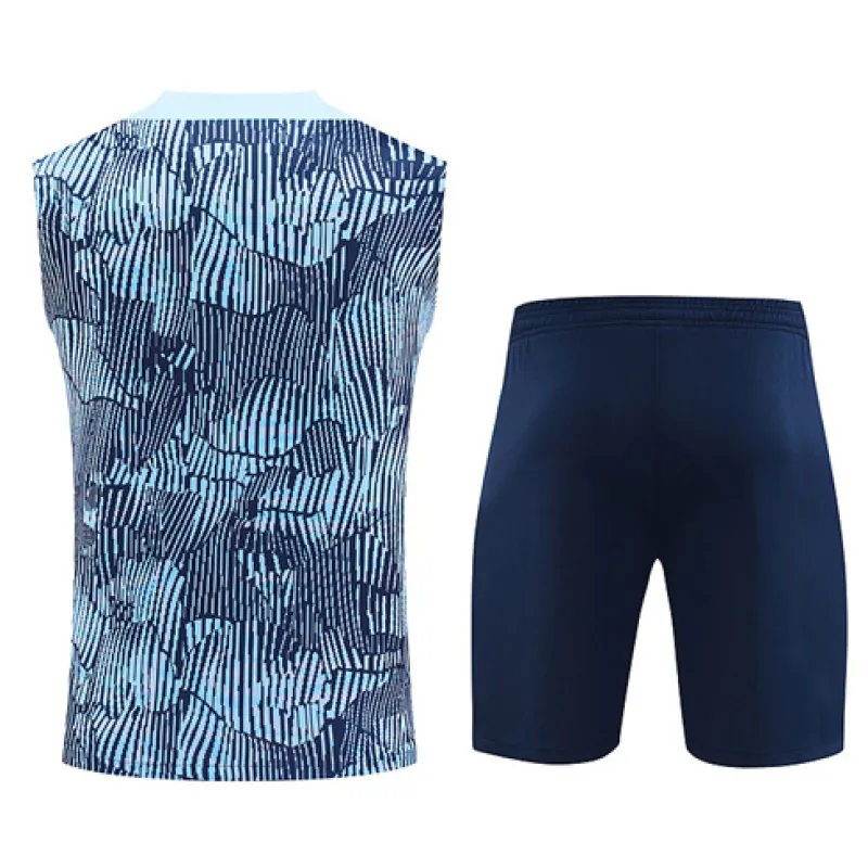 Paris Saint-Germain Shorts- und Weste-Set 2024/25 - Blau