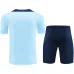 Paris Saint-Germain training jersey + shorts 2024/25 - Blue