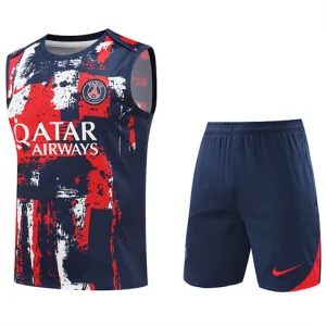 Paris Saint-Germain Shorts- und Weste-Set 2024/25 - Blau