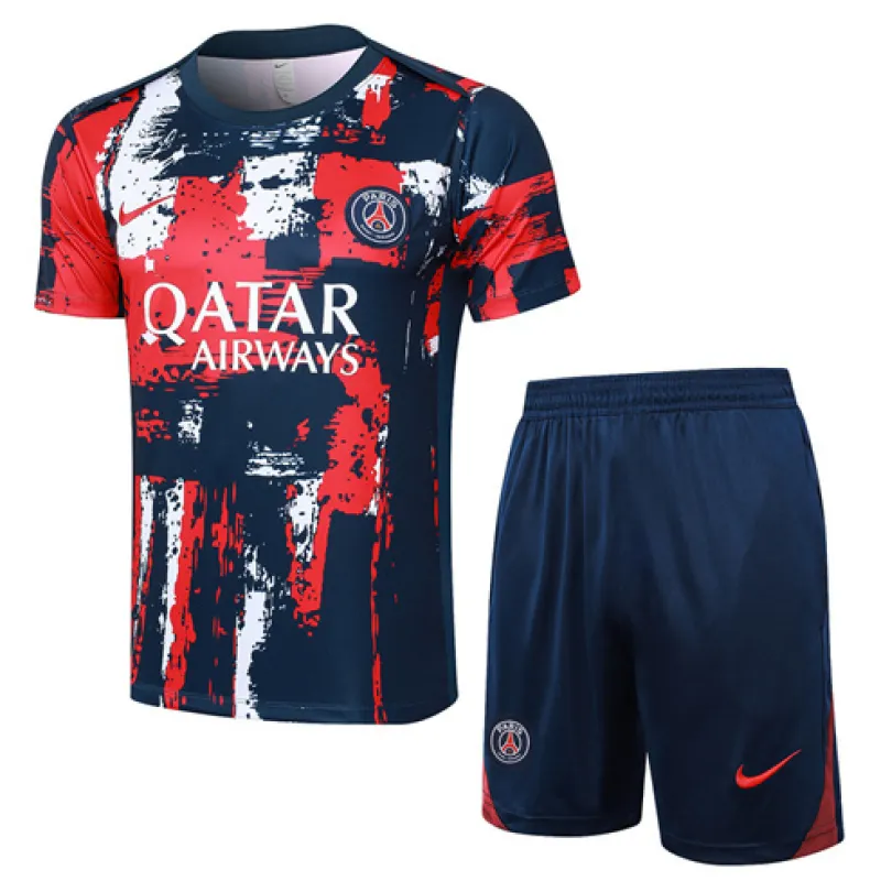 Maillot d'entraînement + shorts de Paris Saint-Germain 2024/25 - Bleu