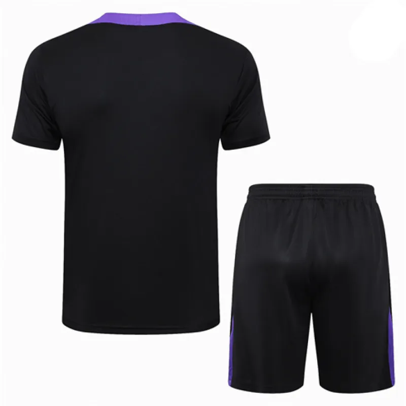 Paris Saint-Germain training jersey + shorts 2024/25 - Black