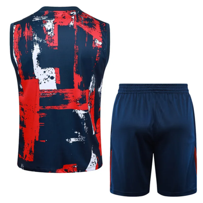 Paris Saint-Germain Shorts- und Weste-Set 2024/25 - Blau