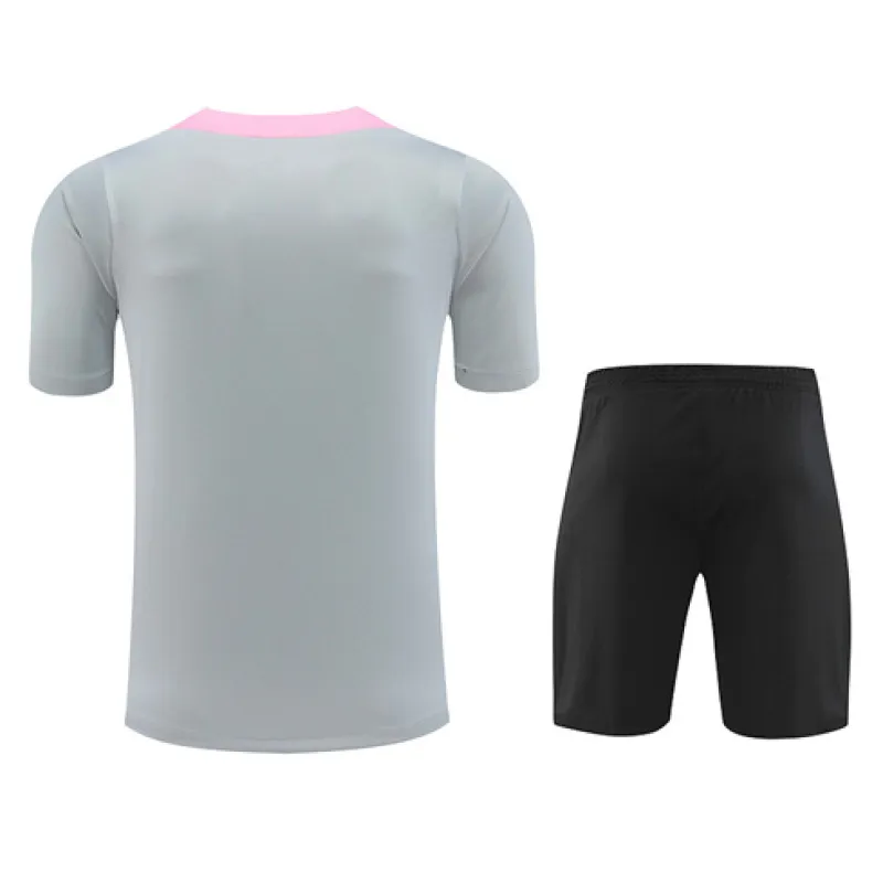 Paris Saint-Germain training jersey + shorts 2024/25 - Grey