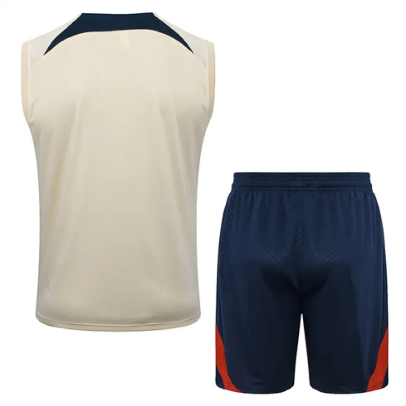 Paris Saint-Germain shorts and vest set 2024/25 - Apricot