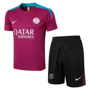 Paris Saint-Germain training jersey + shorts 2024/25 - Pink