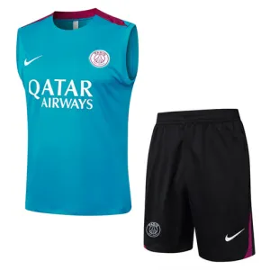 Paris Saint-Germain Shorts- und Weste-Set 2024/25 - Blau