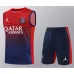 Conjunto de pantalones cortos y chaleco de Paris Saint-Germain 2024/25 - Rojo