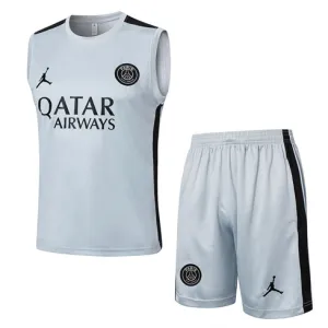 Paris Saint-Germain Kinder-Trainingstrikot + Shorts 2024/25 - Gelb