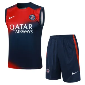 Paris Saint-Germain Shorts- und Weste-Set 2024/25 - Rot
