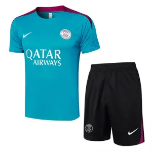 Paris Saint-Germain training jersey + shorts 2024/25 - Blue