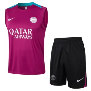 Paris Saint-Germain Shorts- und Weste-Set 2024/25 - Rosa