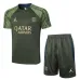 Paris Saint-Germain training jersey + shorts 2024/25 - Green