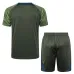Paris Saint-Germain training jersey + shorts 2024/25 - Green