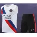 Conjunto de pantalones cortos y chaleco de Paris Saint-Germain 2024/25 - Blanco