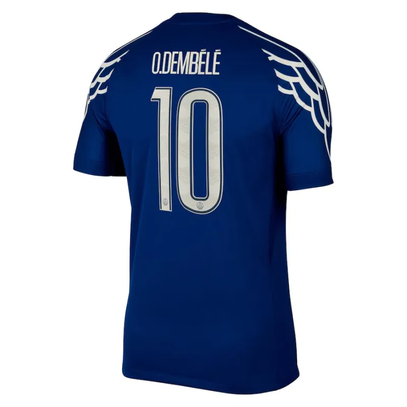 Ousmane Dembélé's Paris Saint - Germain 2024/25 Fourth Kit - Blue