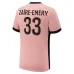 Maillot de troisième choix de Paris Saint - Germain 2024/25 du joueur Zacharie Emery - Rose