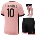 Ousmane Dembélé's Paris Saint - Germain Kids' 2024/25 Third Kit Set - Pink