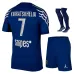 Khvicha Kvaratskhelia's Paris Saint - Germain Kids' 2024/25 Fourth Kit Set - Blue