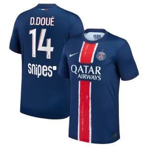 Paris Saint-Germain D.DOUÉ 2024/25 Heimtrikot mit einem Stern- Blau