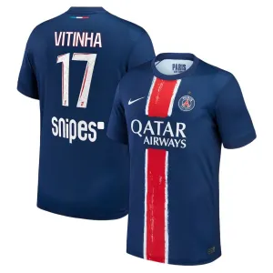 Paris Saint-Germain VITINHA 2024/25 Heimtrikot mit einem Stern- Blau