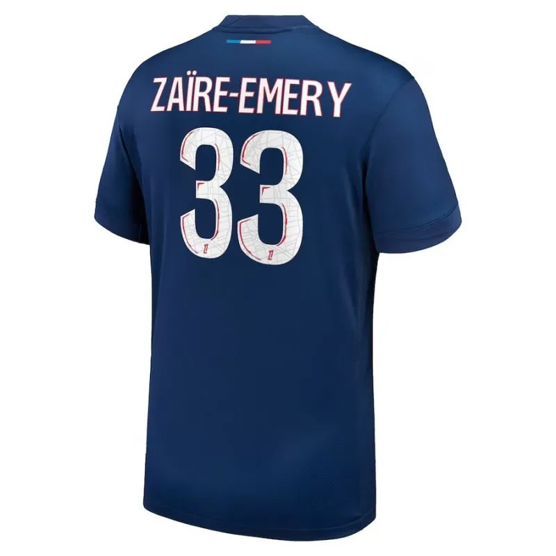 Paris Saint-Germain ZAÏRE-EMERY 2024/25 Home Jersey with 1 Star- Blue