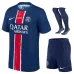 Paris Saint-Germain 2025 Kit di casa UCL Munich Finale per bambini - Blu