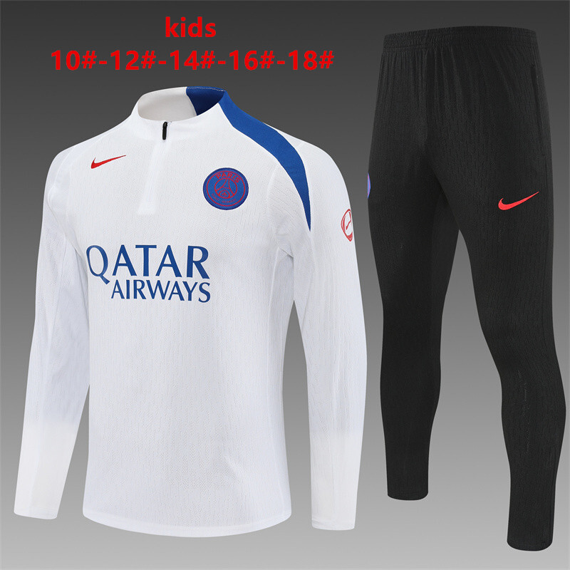 PSG 2025/26 Ensemble Sport Enfant blanc
