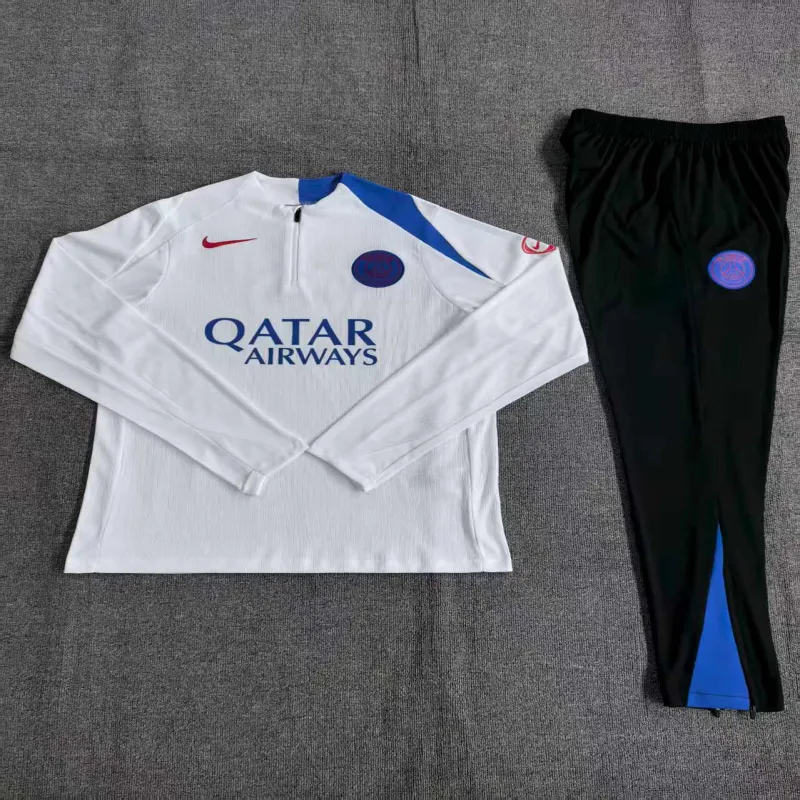 PSG 2025/26 Ensemble Sport Enfant blanc