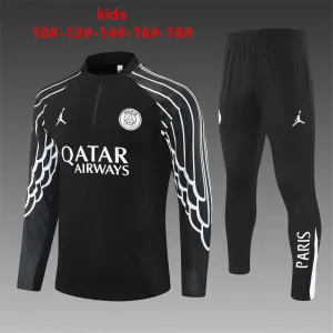 PSG 2025/26 Set Sportivo Bambino Nero