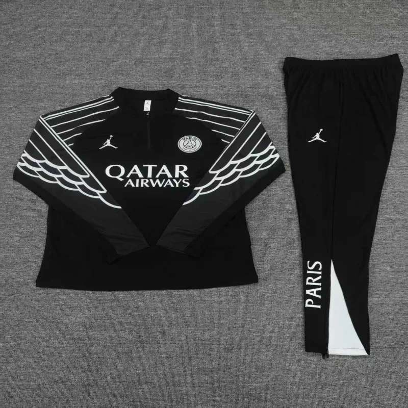 PSG 2025/26 Kids Sports Set Black