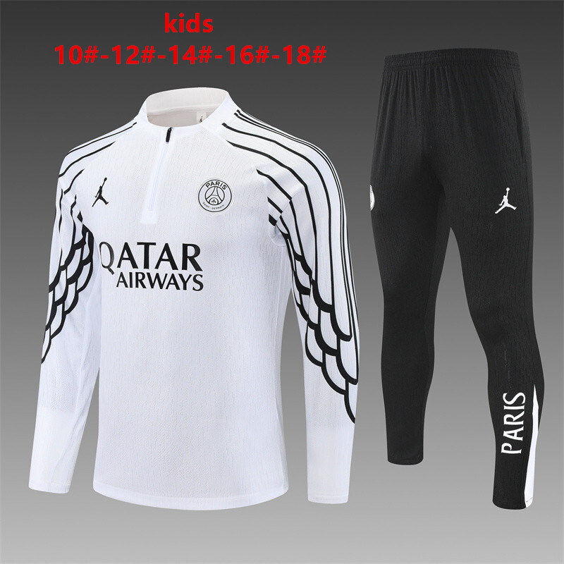 PSG 2025/26 Kinder Sportanzug Weiß