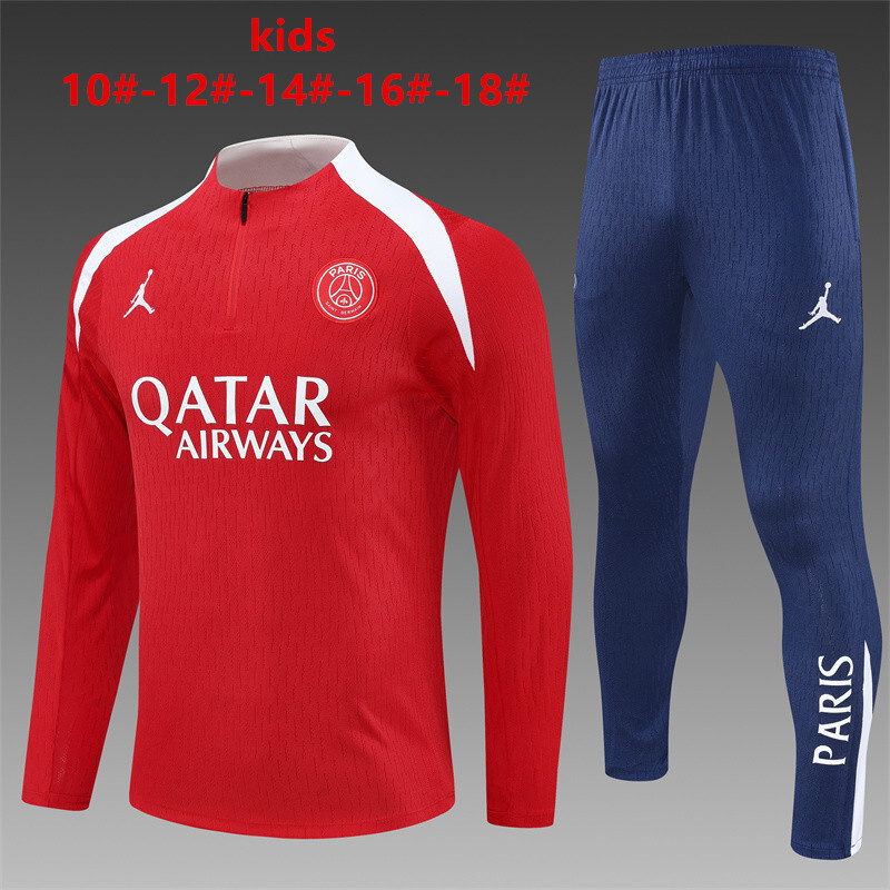 PSG 2025/26 Set Sportivo Bambino Rosso