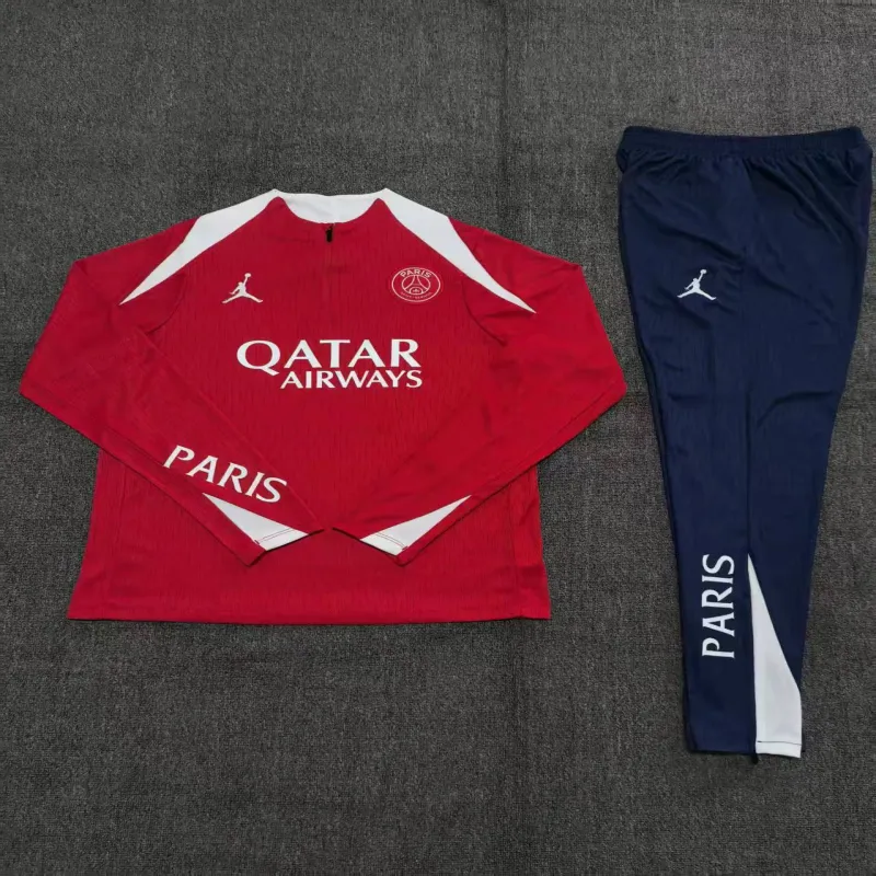 PSG 2025/26 Set Sportivo Bambino Rosso