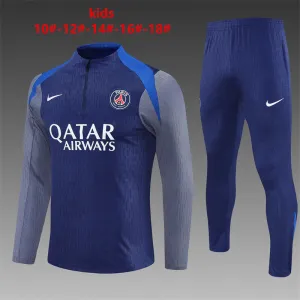 PSG 2025/26 Kinder Sportanzug Blau