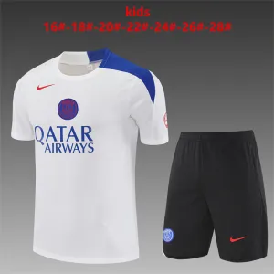 PSG 2025/26 Kinder Trainingsanzug weiß