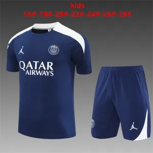 PSG 2025/26 Kinder Trainingsanzug blau