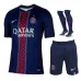 Paris Saint-Germain 2025/26 Kinder Heimtrikot Set 1 Stern blau