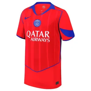 Paris Saint-Germain 2025/26 Kids Third Jersey - Red