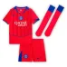 Paris Saint-Germain O.DEMBELE 2025/26 Kids Third Kit Jersey - Red