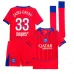 Paris Saint-Germain ZAIRE-EMERY 2025/26 Kids Third Kit Jersey - Red