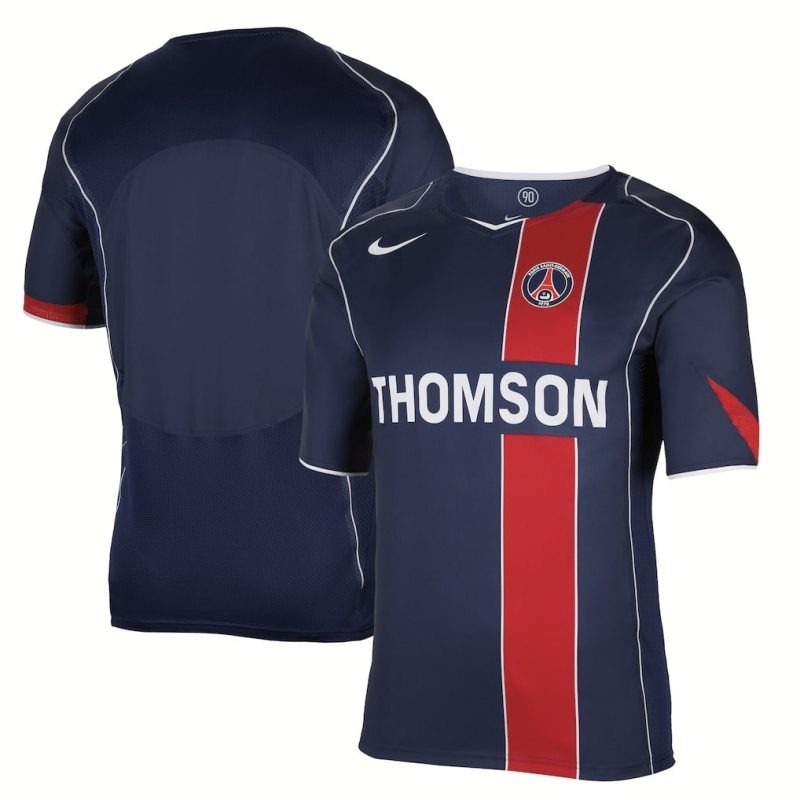 Paris Saint-Germain 2004/05 Heim Retro-Trikot - Blau