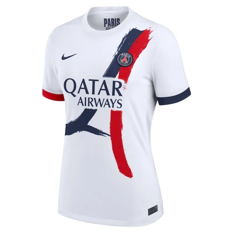 Maglia donna da trasferta Paris Saint-Germain 2025/26 - Bianca