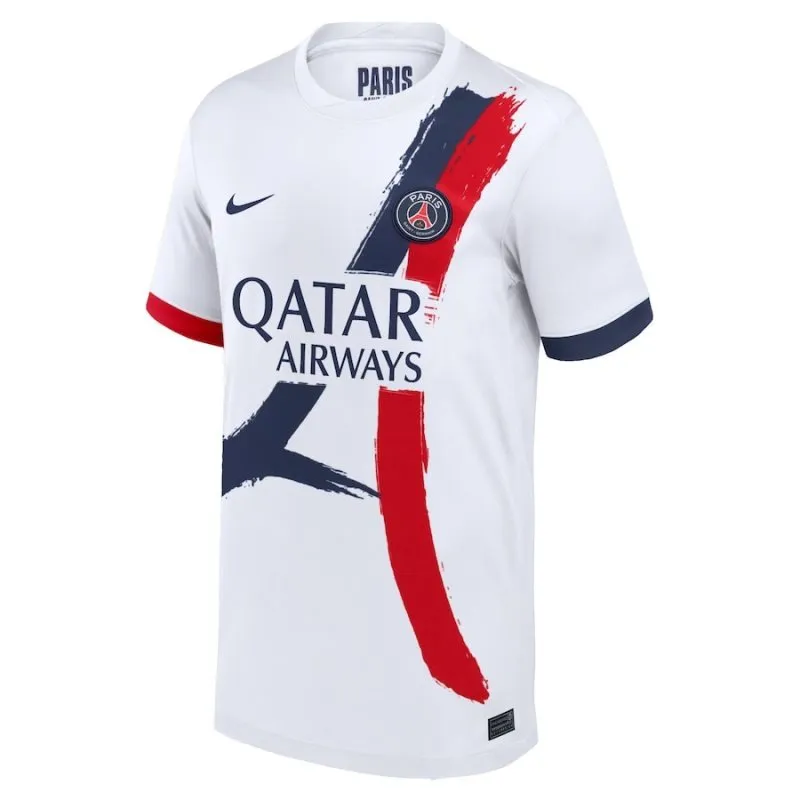 Paris Saint-Germain 2025/26 Auswärts Kinder Kit - Weiß