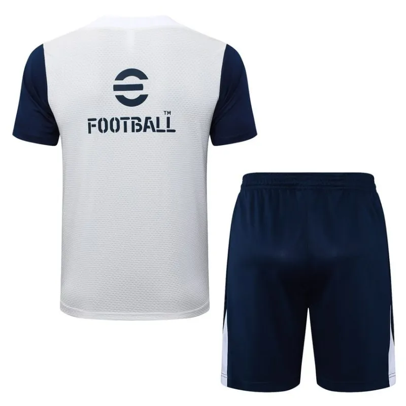 Paris Saint-Germain 2025/26 Training Jersey + Shorts - White